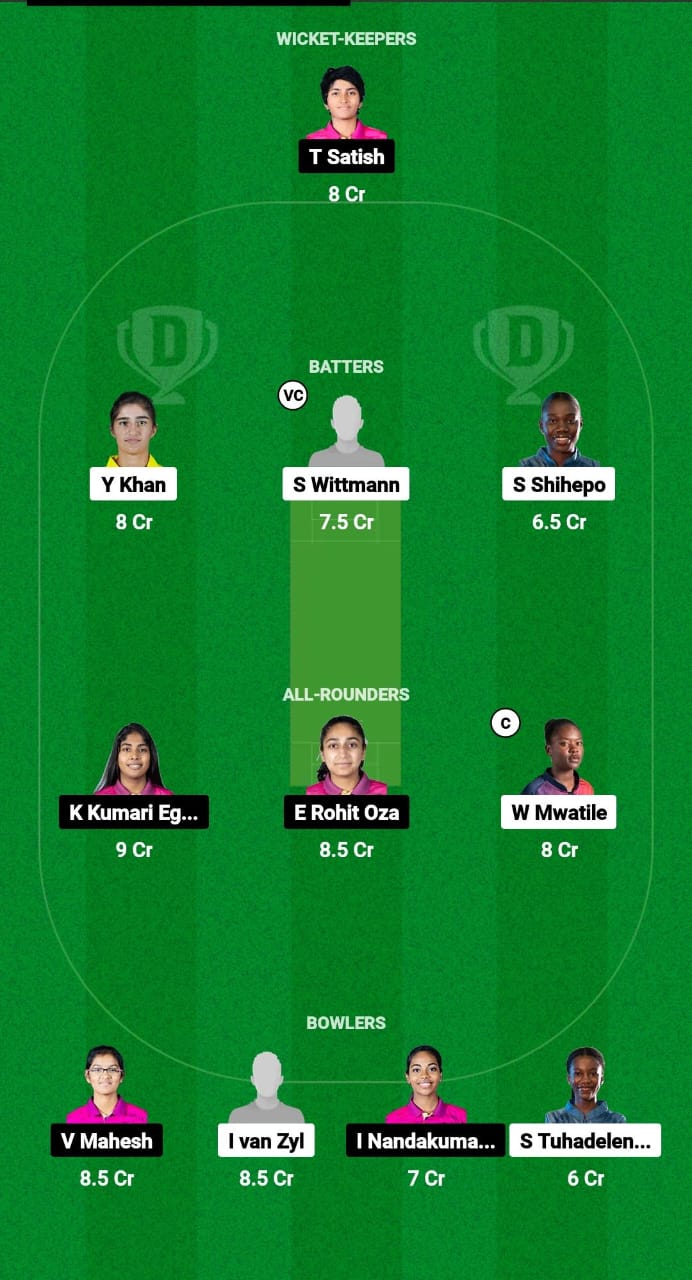 NAM-W vs UAE-W Dream11 Prediction Fantasy Cricket Tips Dream11 Team Women's T20I Tri Series in Namibia