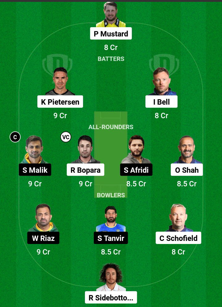 EDC vs PNC Dream11 Prediction Fantasy Cricket Tips Dream11 Team World Championship of Legends 