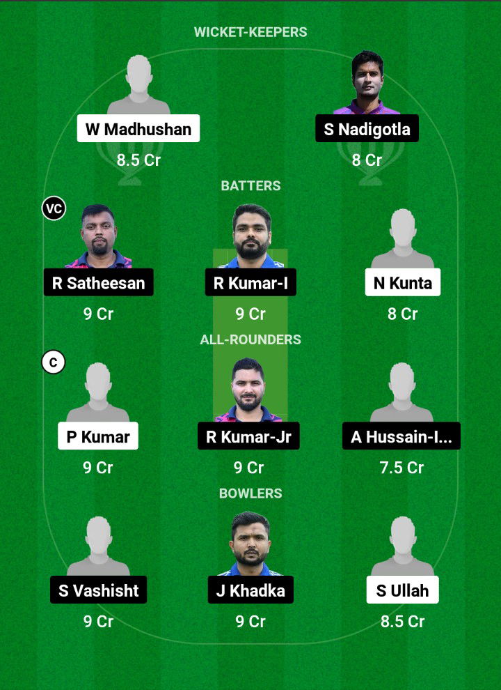 ACCB vs UCCB Dream11 Prediction Fantasy Cricket Tips Dream11 Team ECS T10 Romania