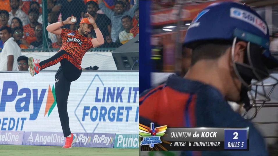 SRH vs LSG: Watch - Nitish Reddy takes stunning catch near the boundary ...