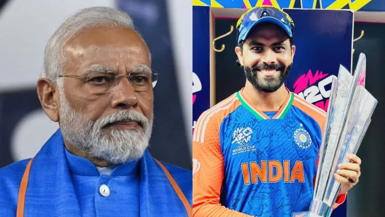 Ravindra Jadeja, Narendra Modi