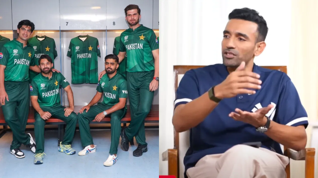 Pakistan Cricket Team and Robin Uthappa.