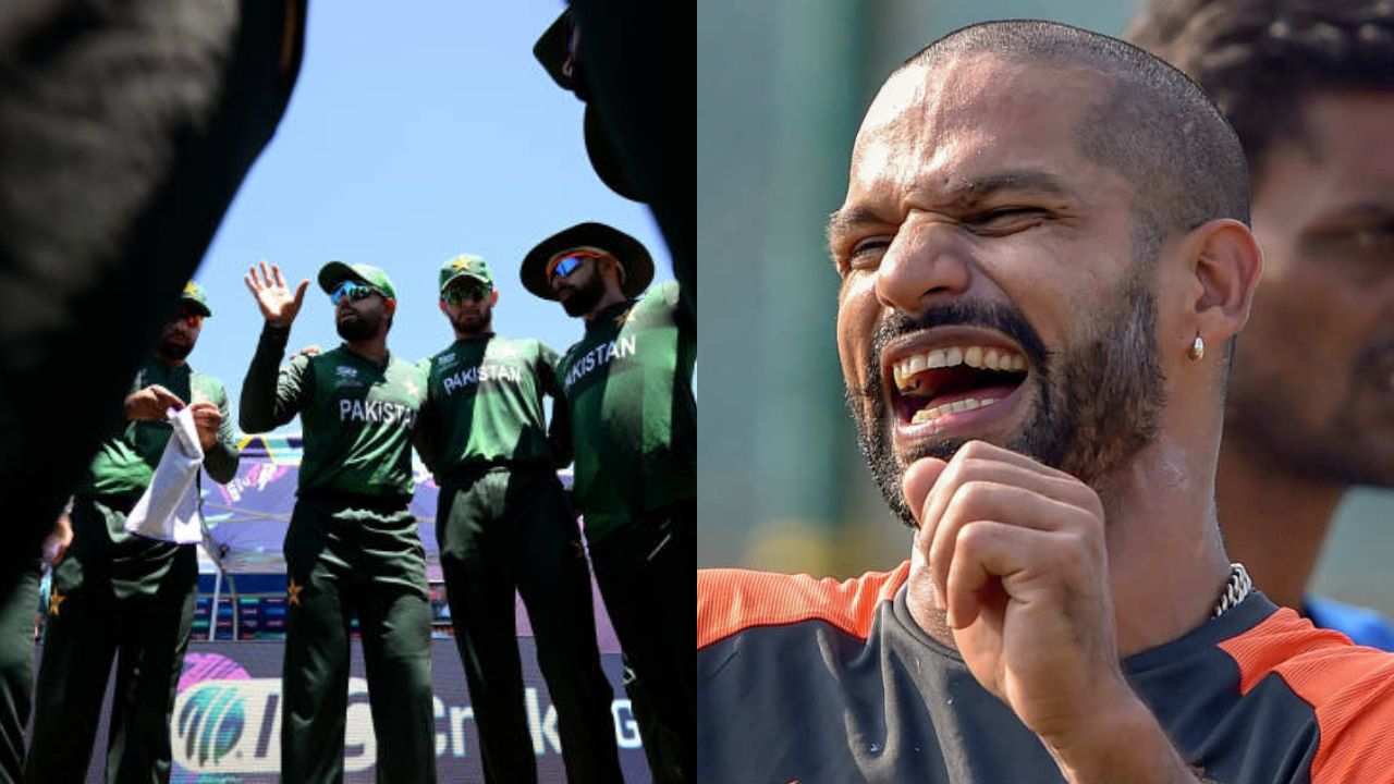 Pakistan and Shikhar Dhawan