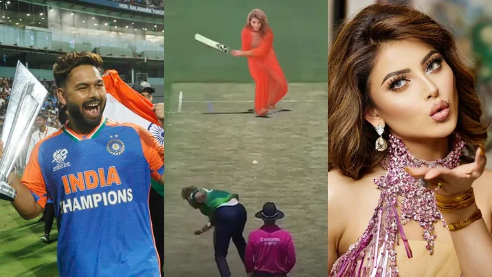 Rishabh Pant and Urvashi Rautela