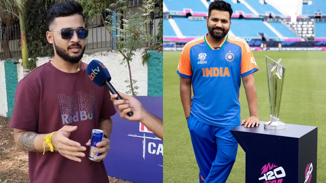 Riyan Parag and Rohit Sharma