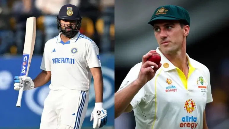 Pat Cummins and Rohit Sharma for India and Australia