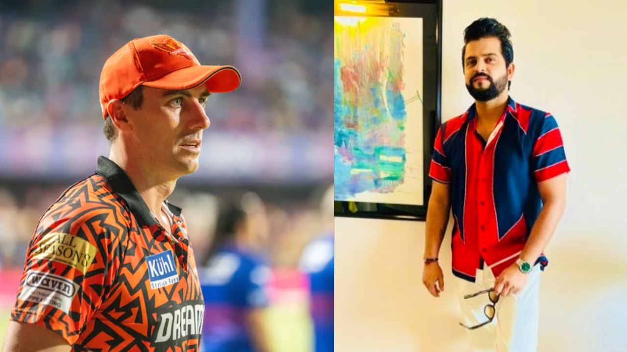 Pat Cummins and Suresh Raina
