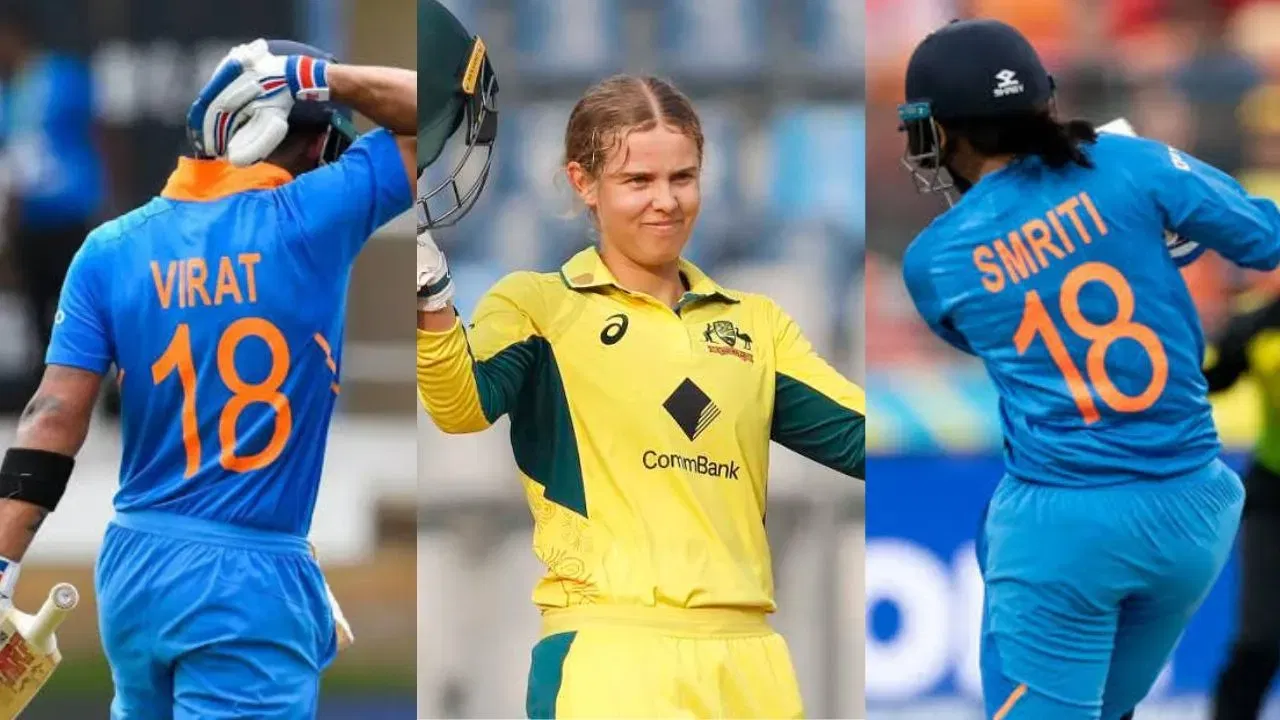 Phoebe Litchfield reveals secret behind "Jersey no 18" resembling Virat Kohli, Smriti Mandhana