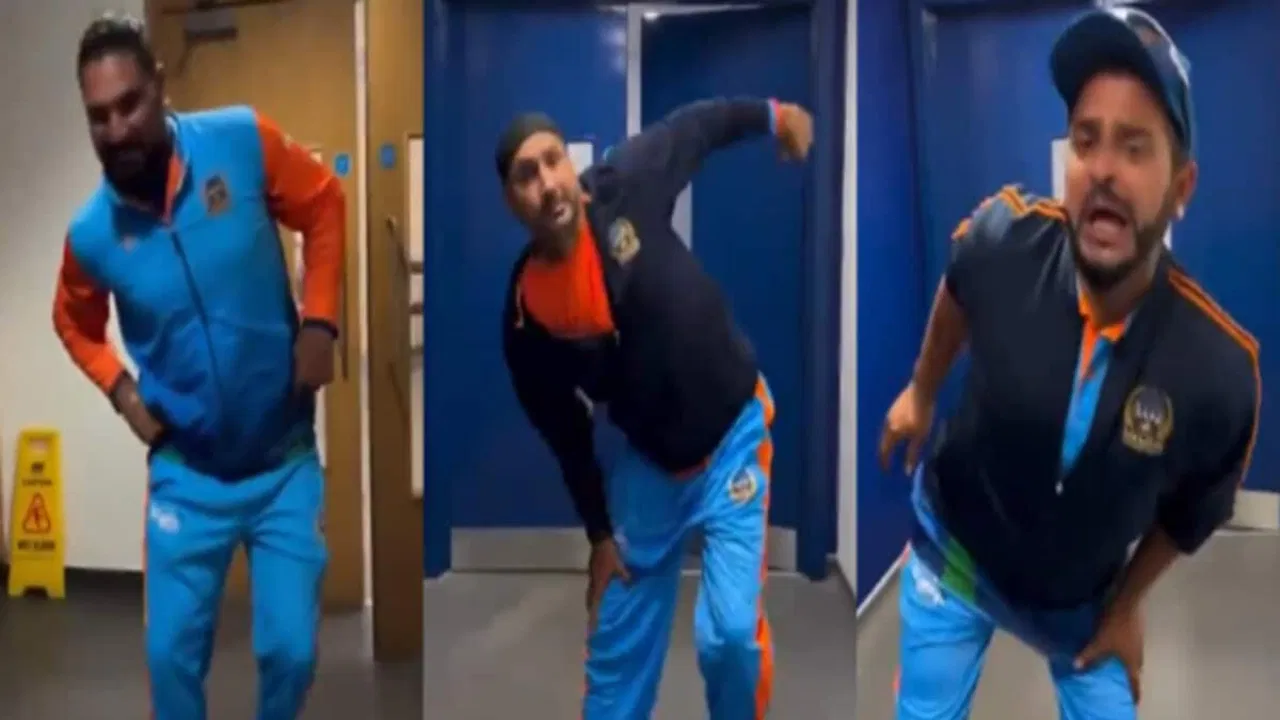 Harbhajan Singh, Yuvraj Singh and Suresh Raina