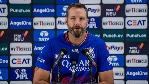 RCB Coach Adam Griffith