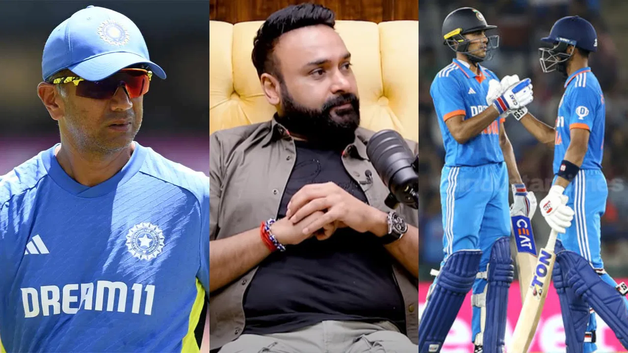 Rahul Dravid, Amit Mishra and Shubman Gill-Ruturah Gaikwad