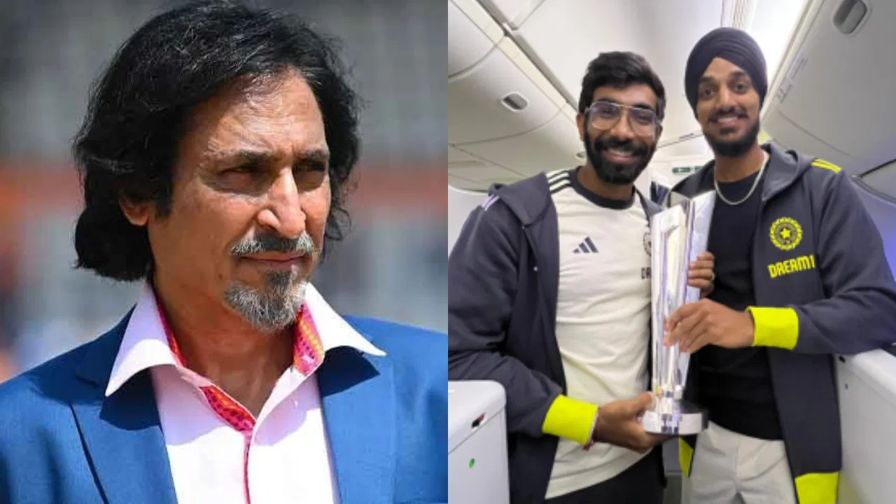 Ramiz Raja and Arshdeep Singh-Jasprit Bumrah