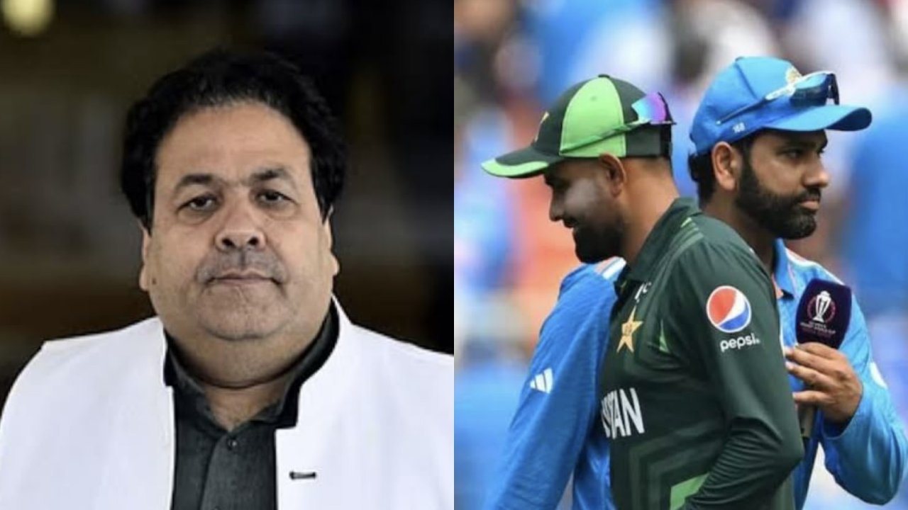 India, Rajeev Shukla, Rohit Sharma and Babar Azam