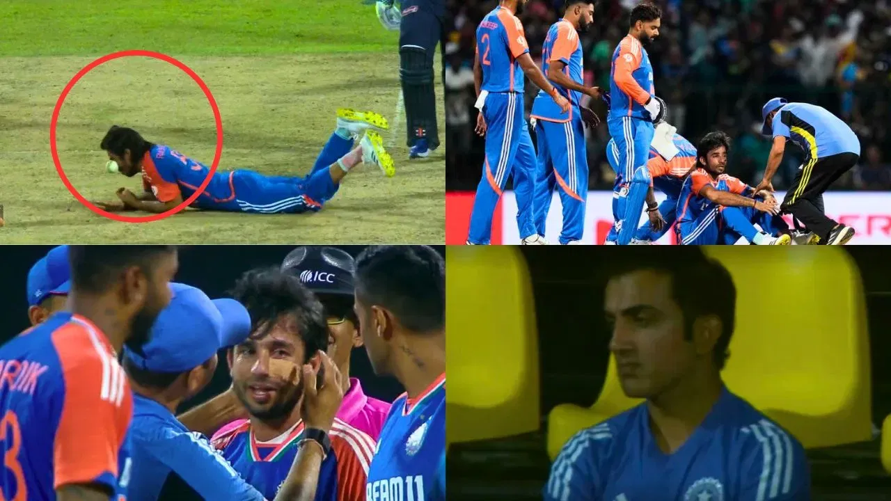 Watch: Gautam Gambhir and India players left terrified after Ravi Bishnoi suffers nasty injury