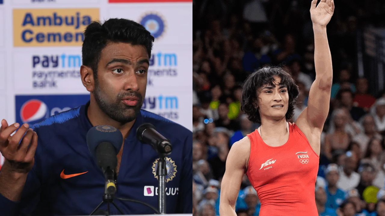 Ravichandran Ashwin Vinesh Phogat