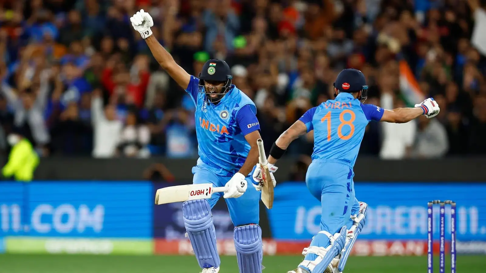 Ravichandran Ashwin-Virat Kohli