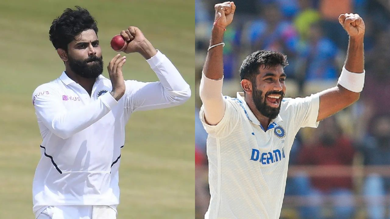 Ravindra Jadeja Jasprit Bumrah