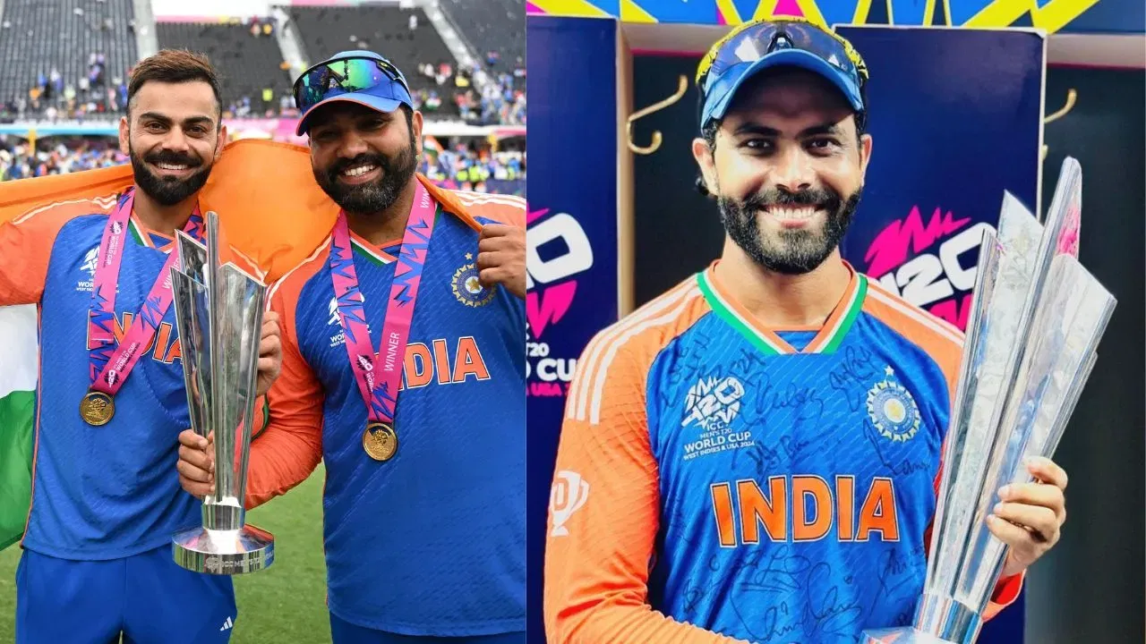 Virat Koli-Rohit Sharma-Ravindra Jadeja