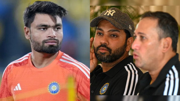 Rinku Singh Rohit Sharma Ajit Agarkar