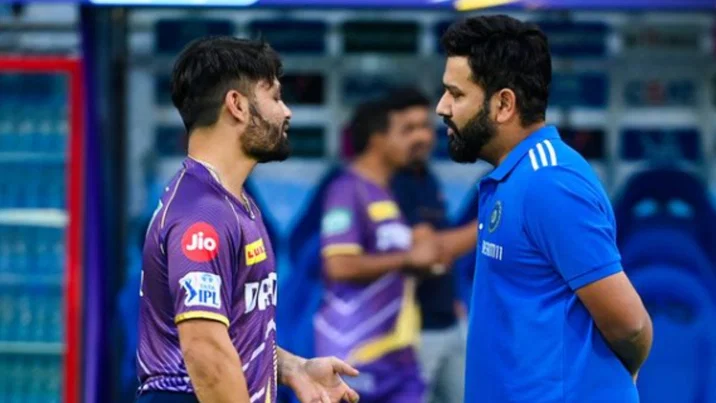Rinku Singh and Rohit Sharma