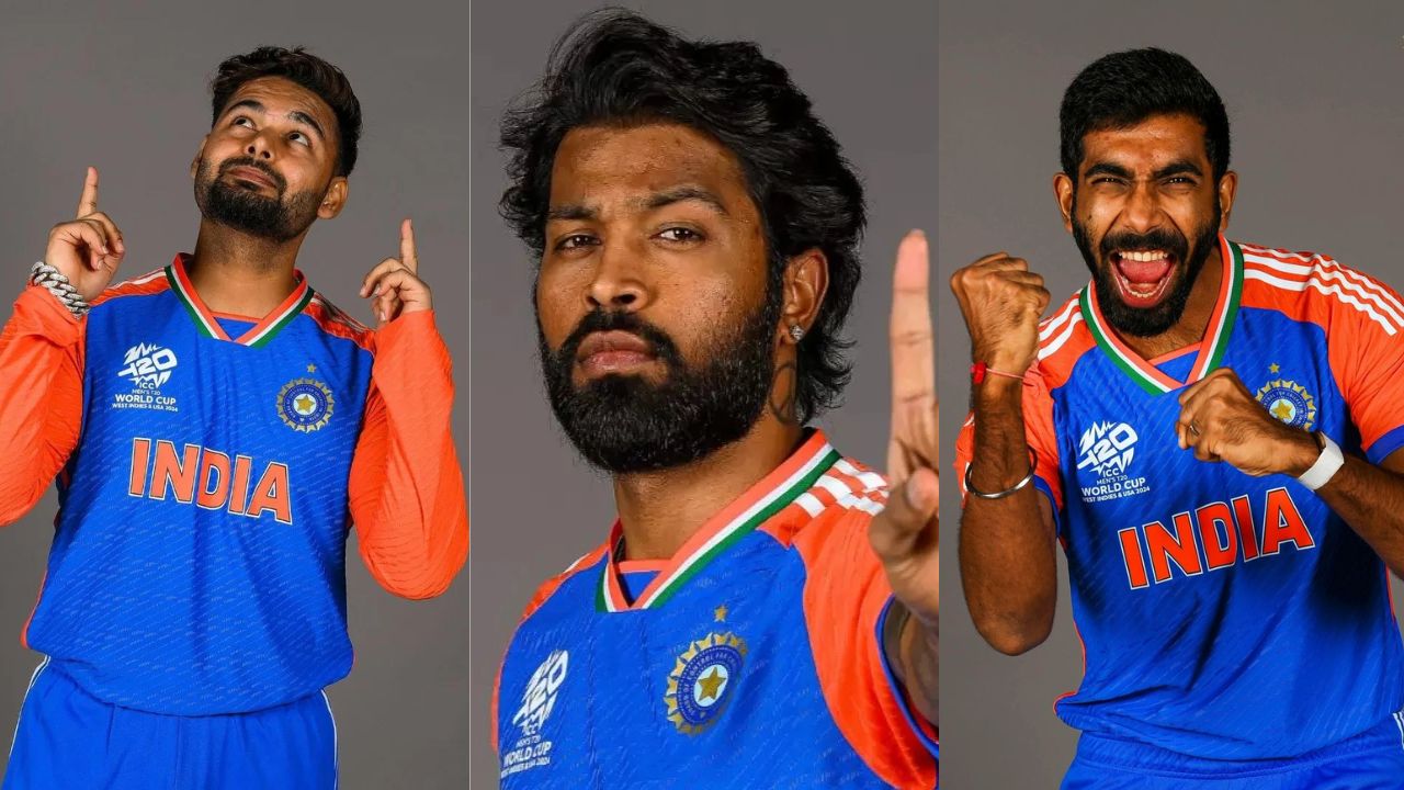 Rishabh Pant Hardik Pandya Jasprit Bumrah