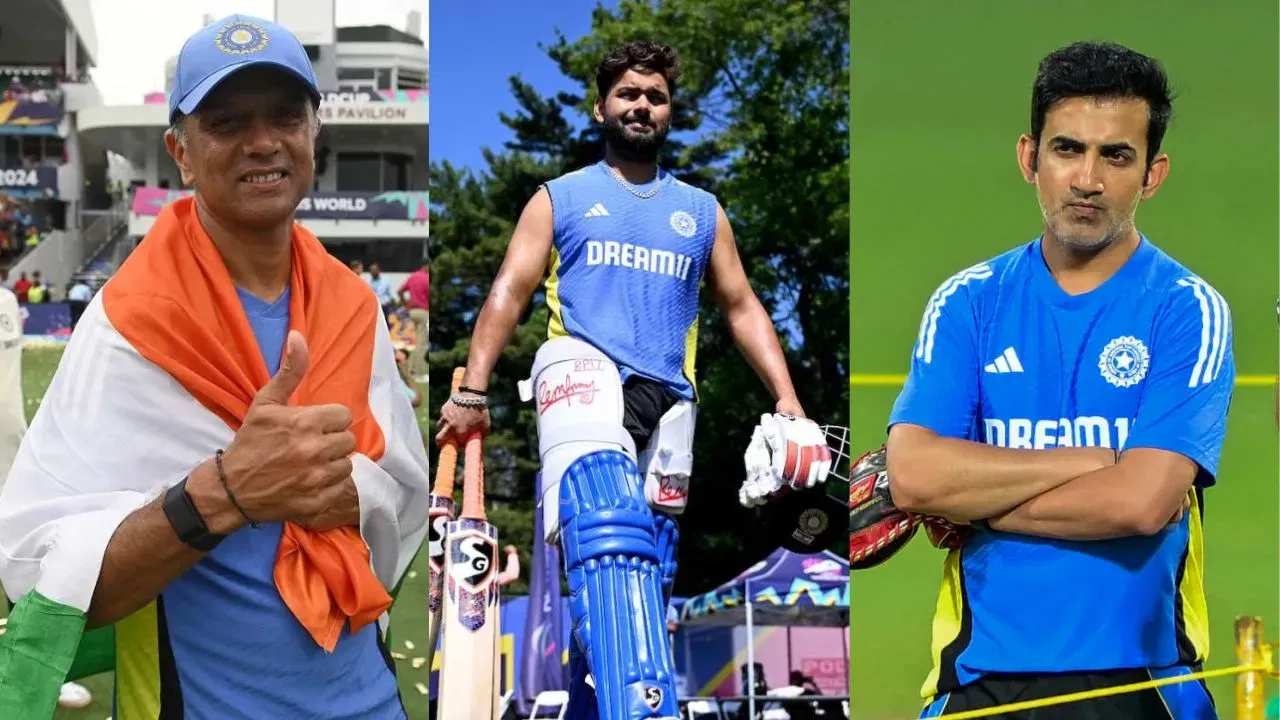 Rishabh Pant, Rahul Dravid, Gautam Gambhir