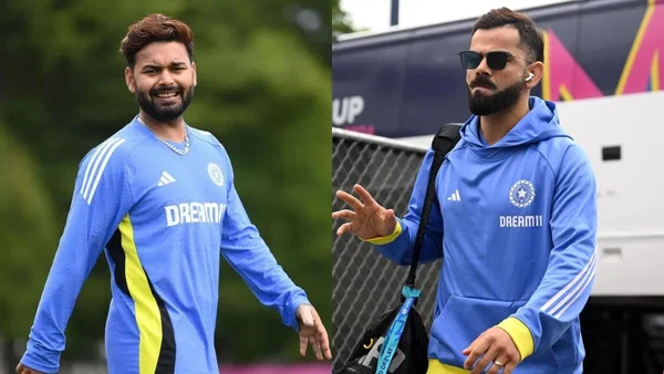 Rishabh Pant and Virat Kohli