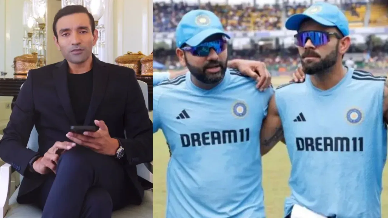 Robin Uthappa, Virat Kohli and Rohit Sharma