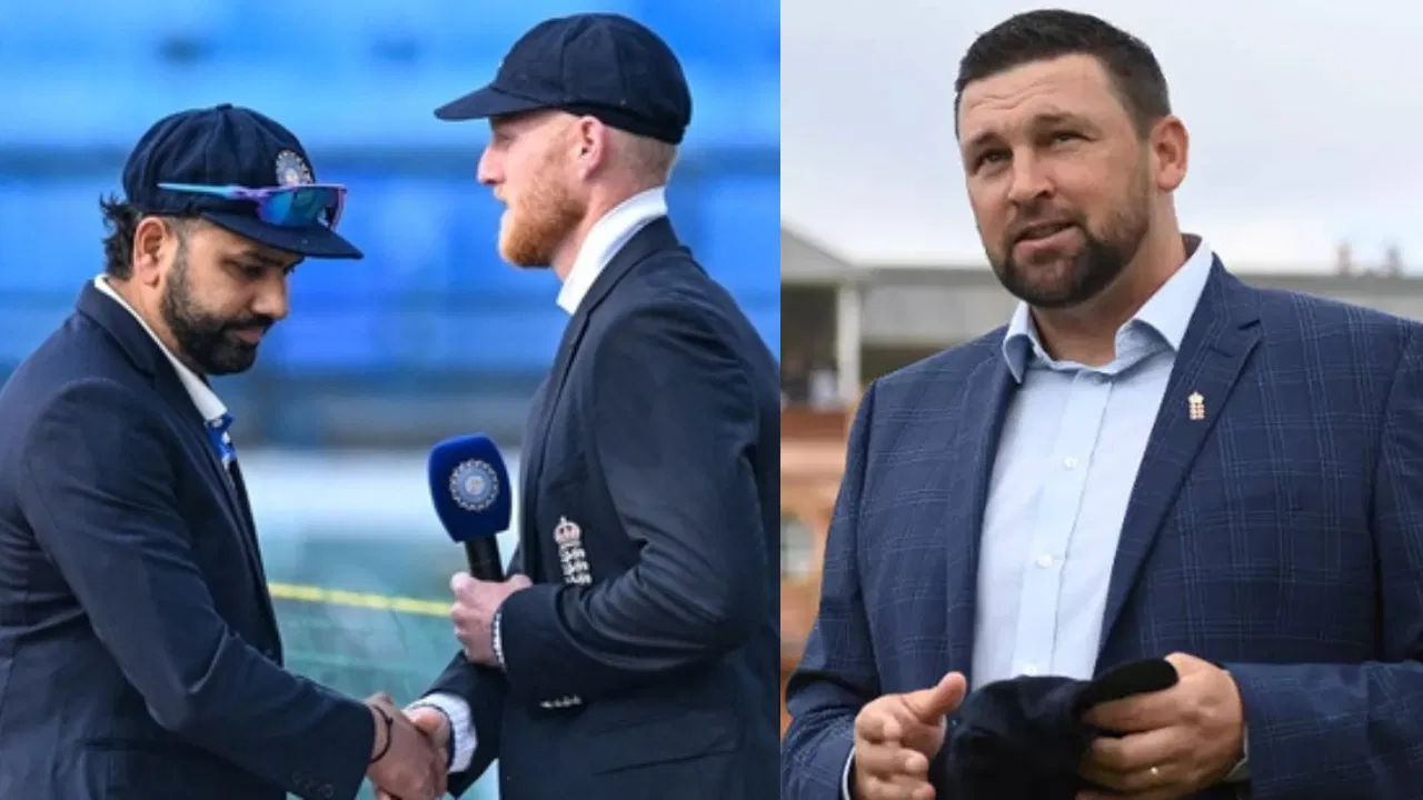 Rohit Sharma-Ben Stokes and Steve Harmison