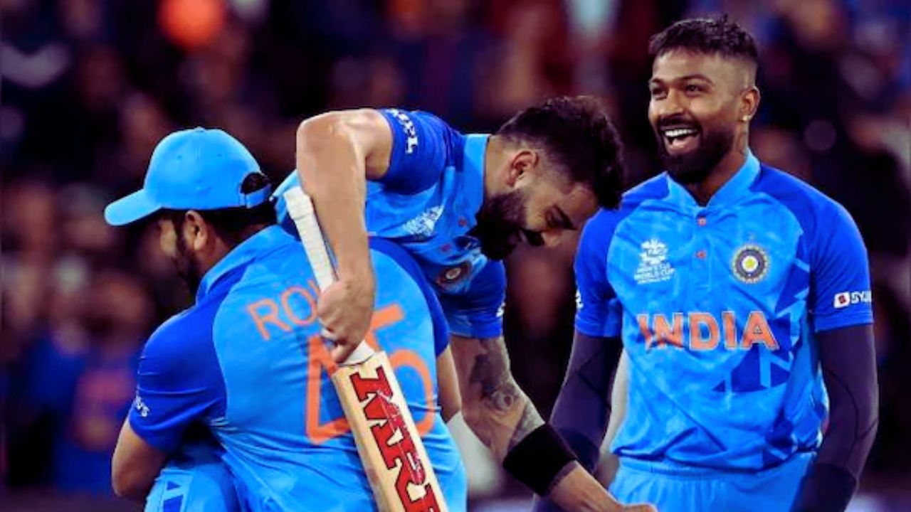 Rohit Sharma, Virat Kohli and Hardik Pandya