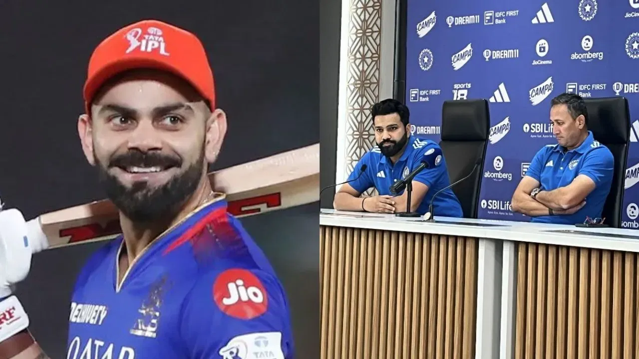 Ajit Agarkar, Virat Kohli and Rohit Sharma