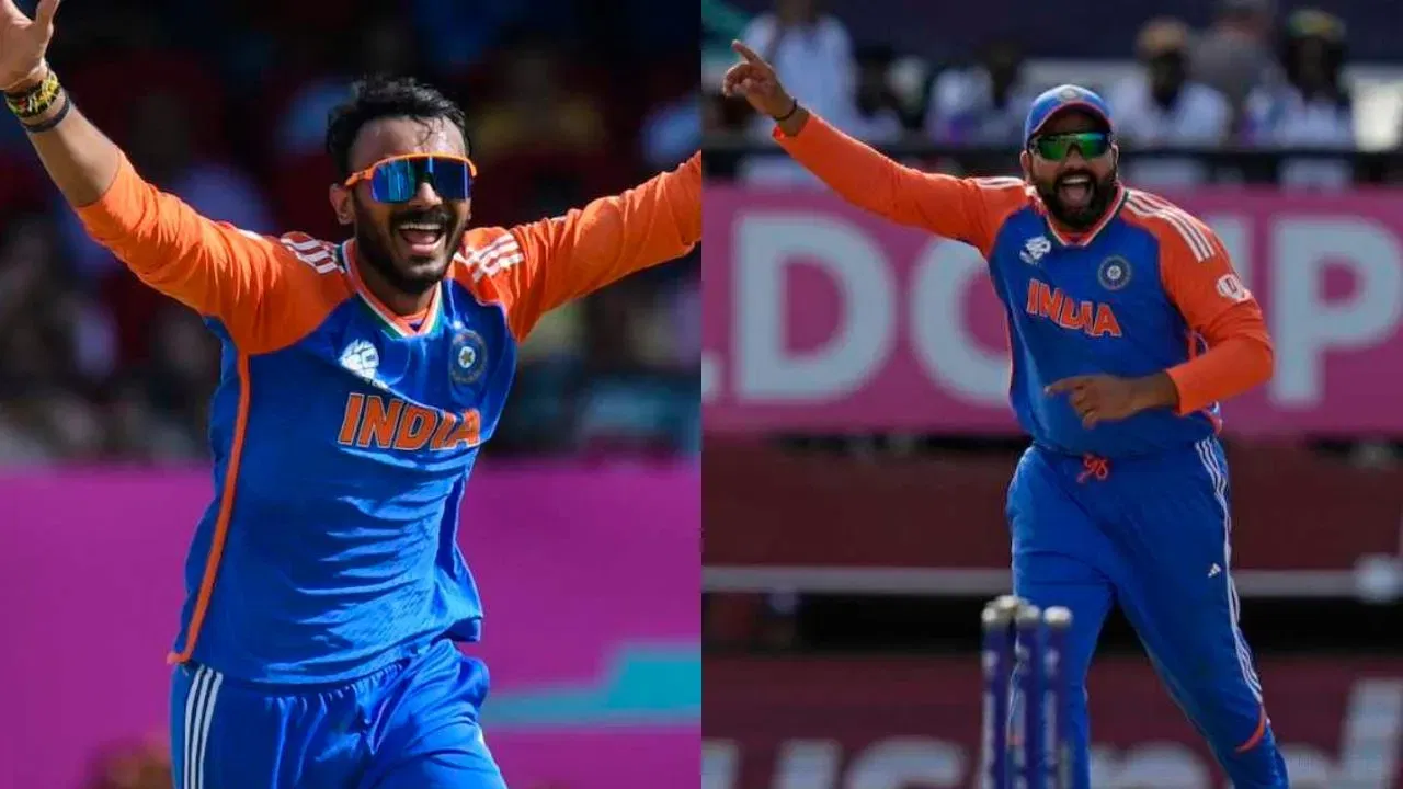 Axar Patel, Rohit Sharma