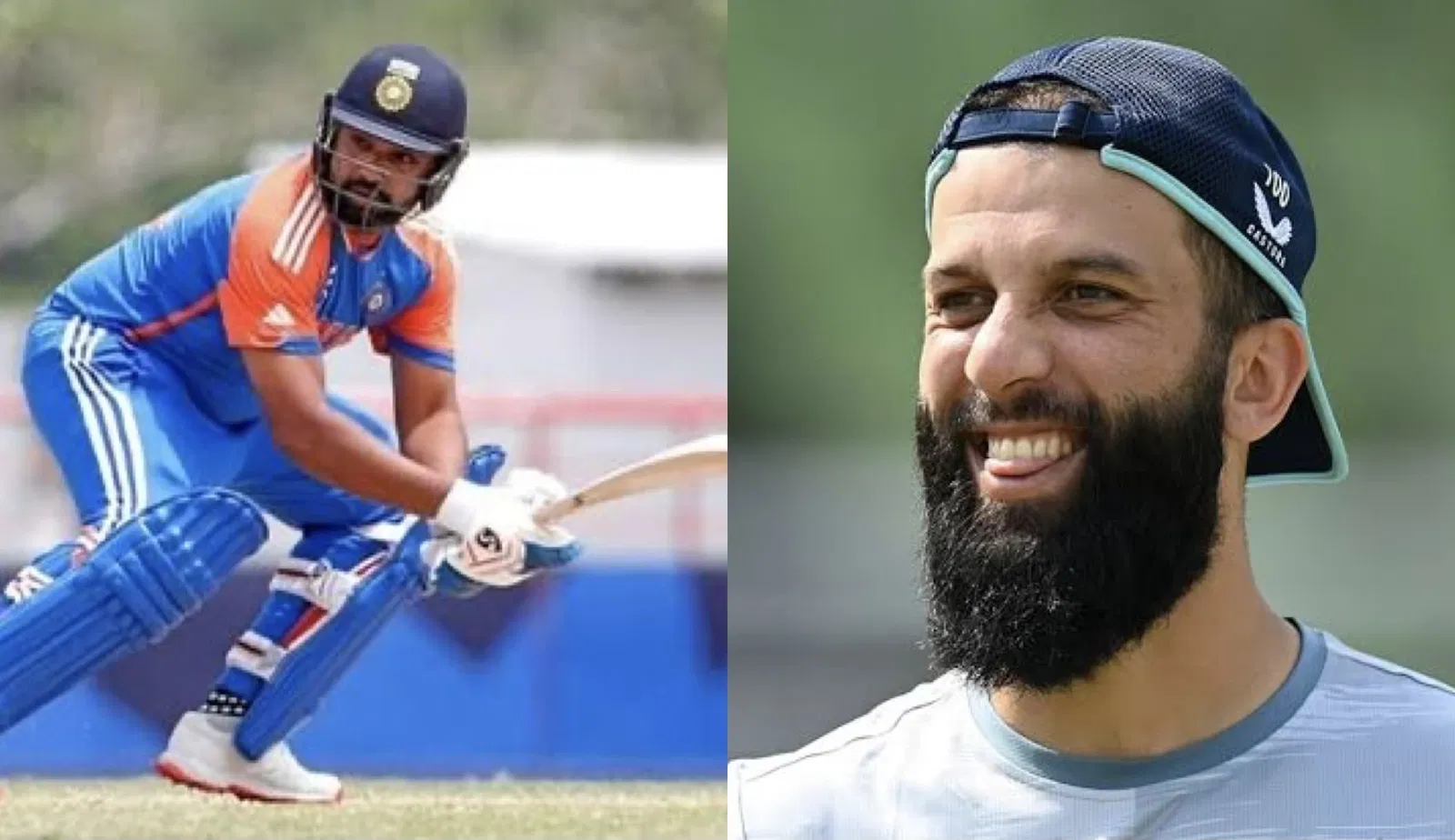 Rohit Sharma and Moeen Ali