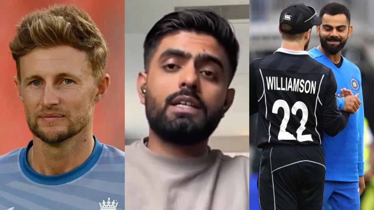 Joe Root, Babar Azam, Virat Kohli and Kane Williamson