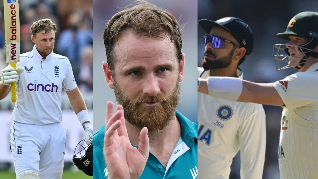 Joe Root, Kane Williamson, Virat Kohli and Steve Smith