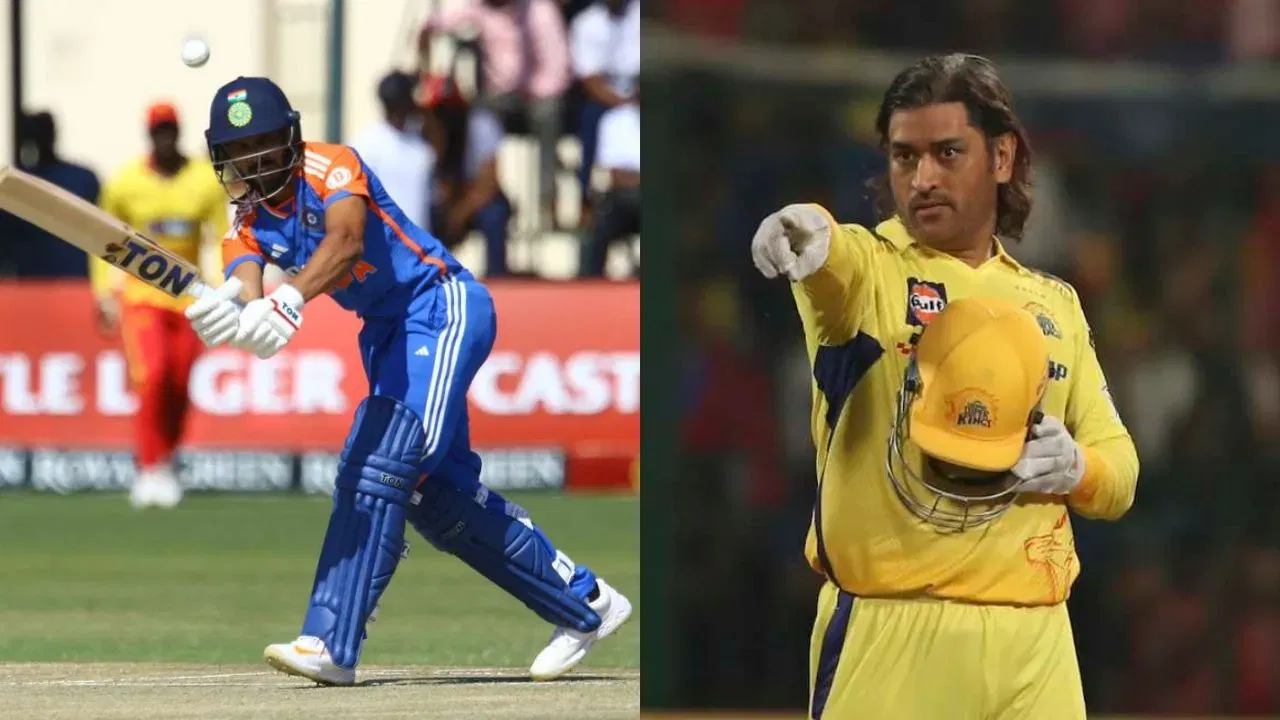 Ruturaj Gaikwad, MS Dhoni