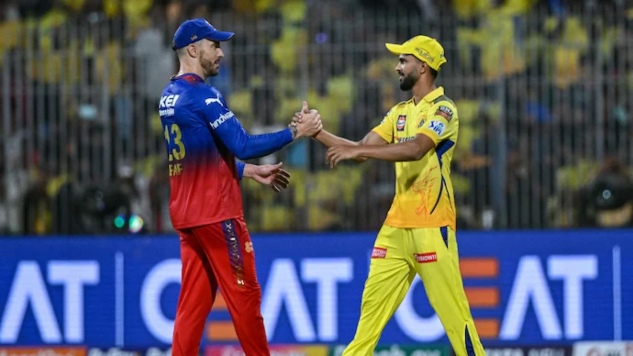 Ruturaj Gaikwad and Faf du Plessis