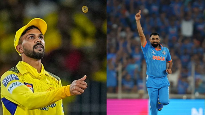 Ruturaj Gaikwad and Mohammed Shami