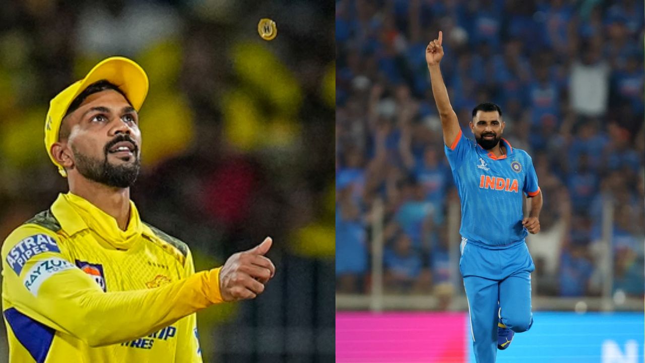 Ruturaj Gaikwad and Mohammed Shami