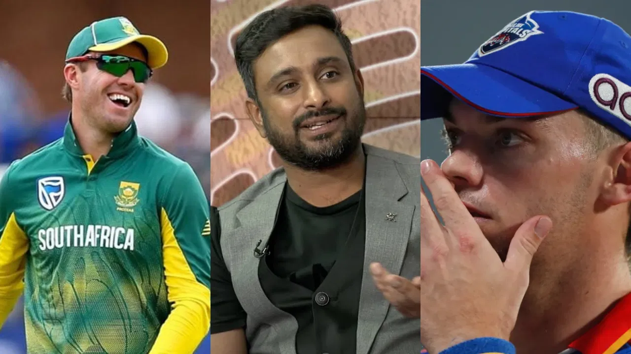 AB de Villiers, Ambati Rayudu and Tristan Stubbs