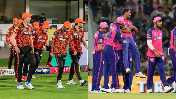 SRH vs RR Impact Players