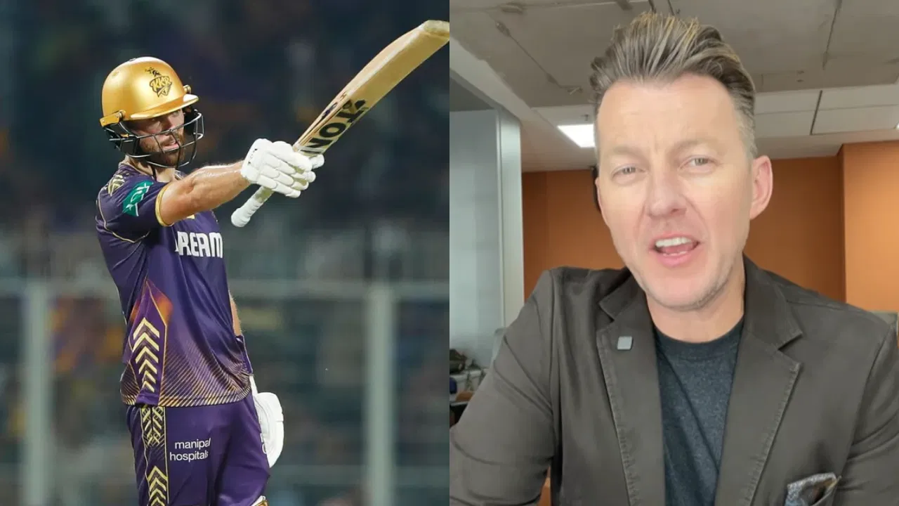 Phil Salt and Brett Lee