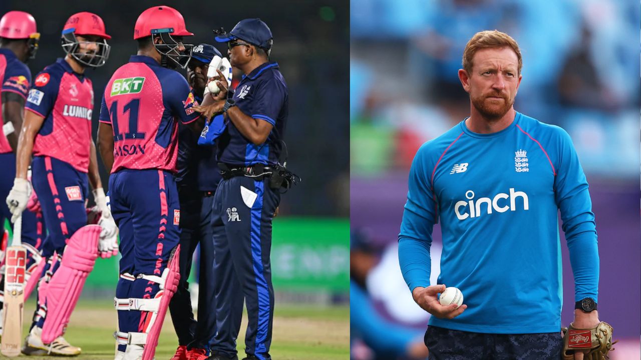 Sanju Samson and Paul Collingwood