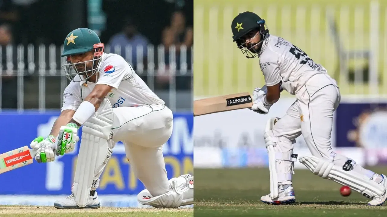 Saud Shakeel, Babar Azam