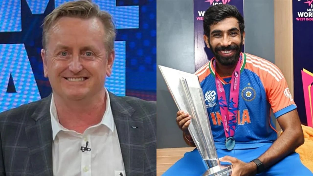 Scott Styris and Jasprit Bumrah