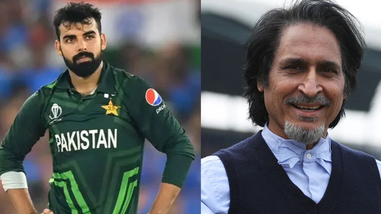 Shadab Khan and Ramiz Raja