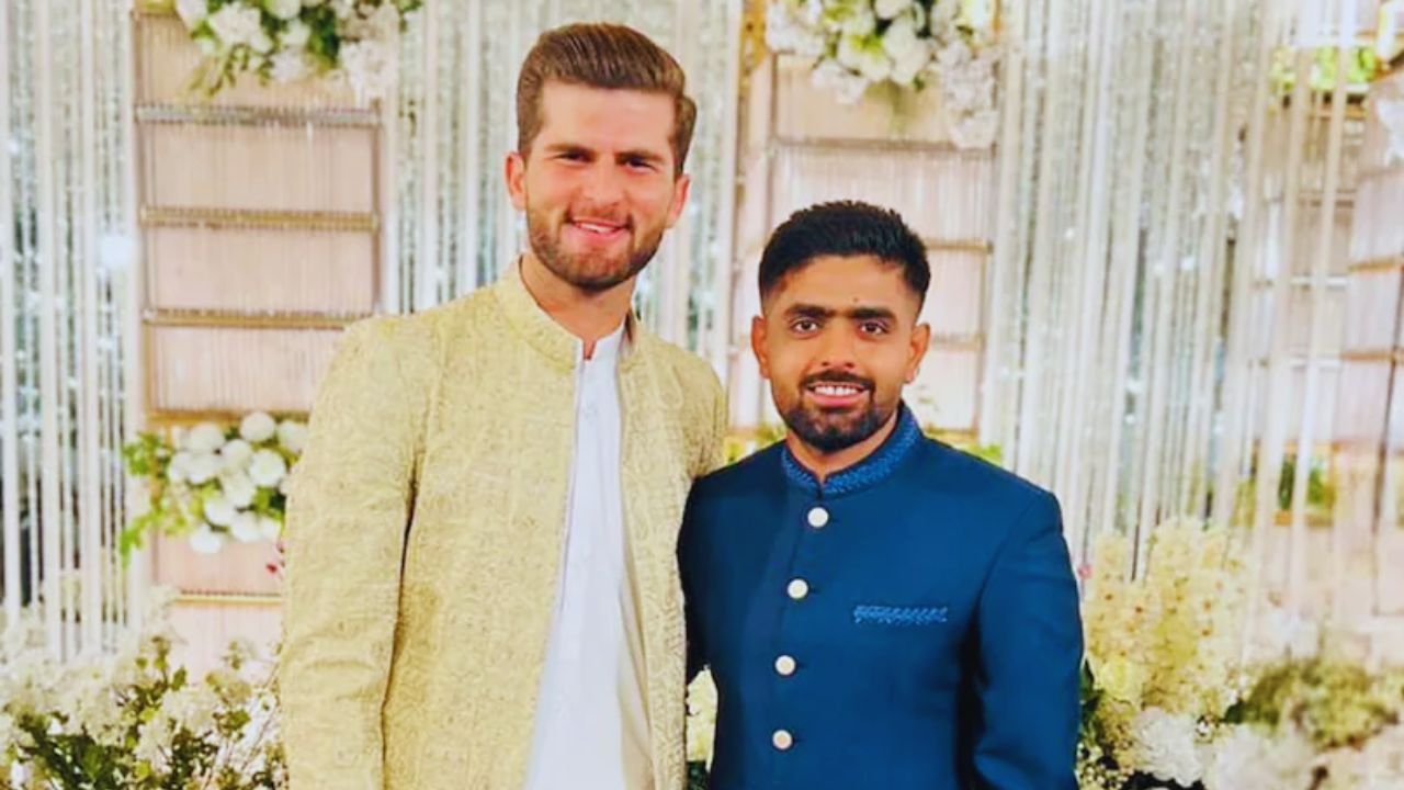Shaheen Afridi and Babar Azam