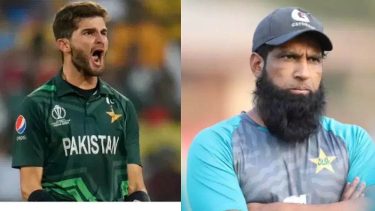 Shaheen Afridi and Mohammad Yousuf