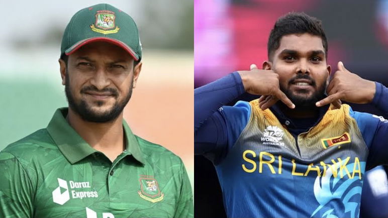 Wanindu Hasaranga and Shakib Al Hasan