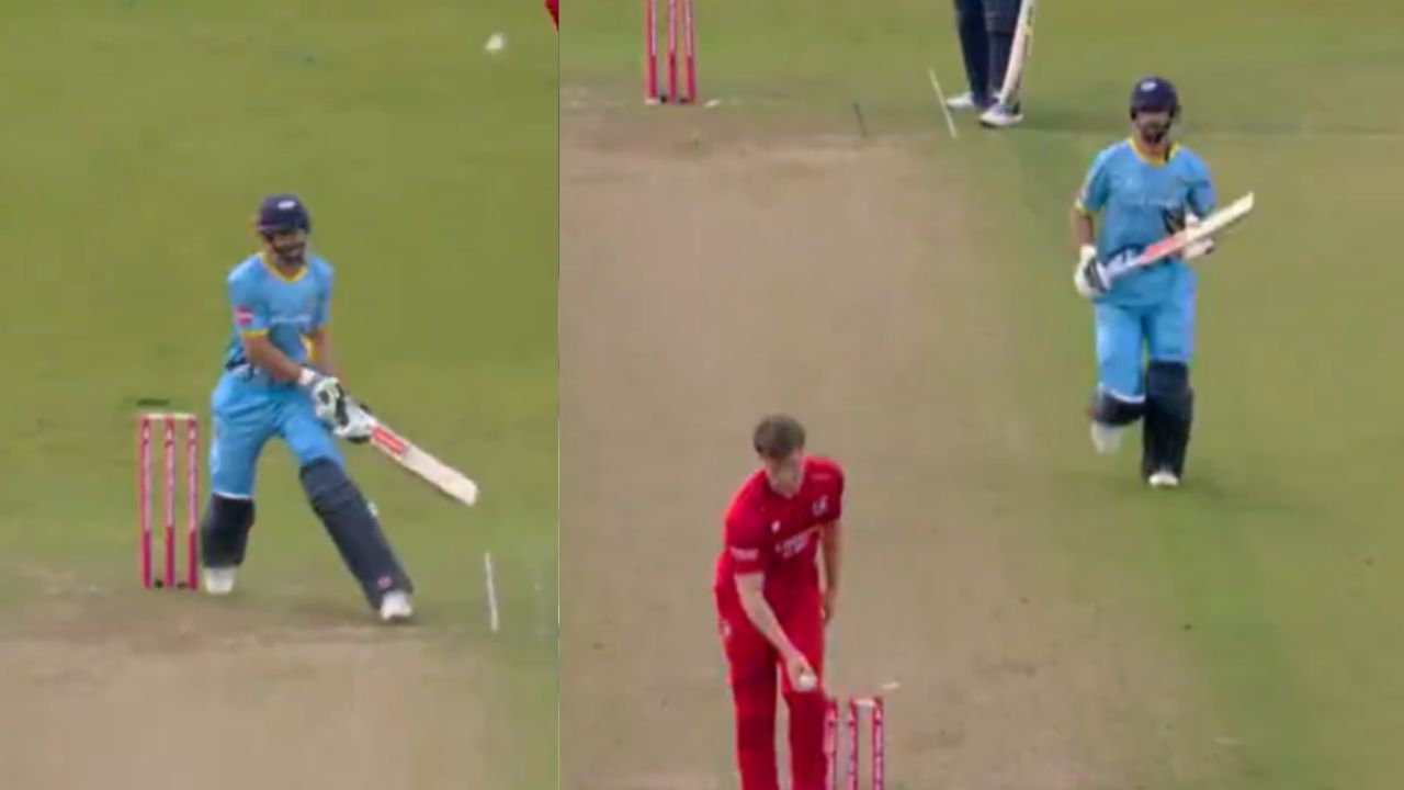 Shan Masood and Jack Blatherwick